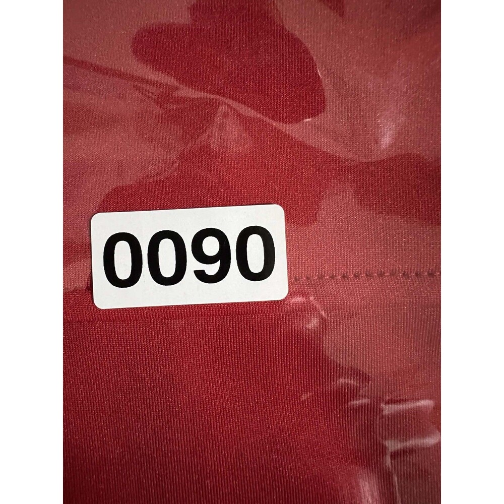 Studio One New York Red Sheath Dress Pleated Zip Size 12 Knee Length - Picture 7 of 7